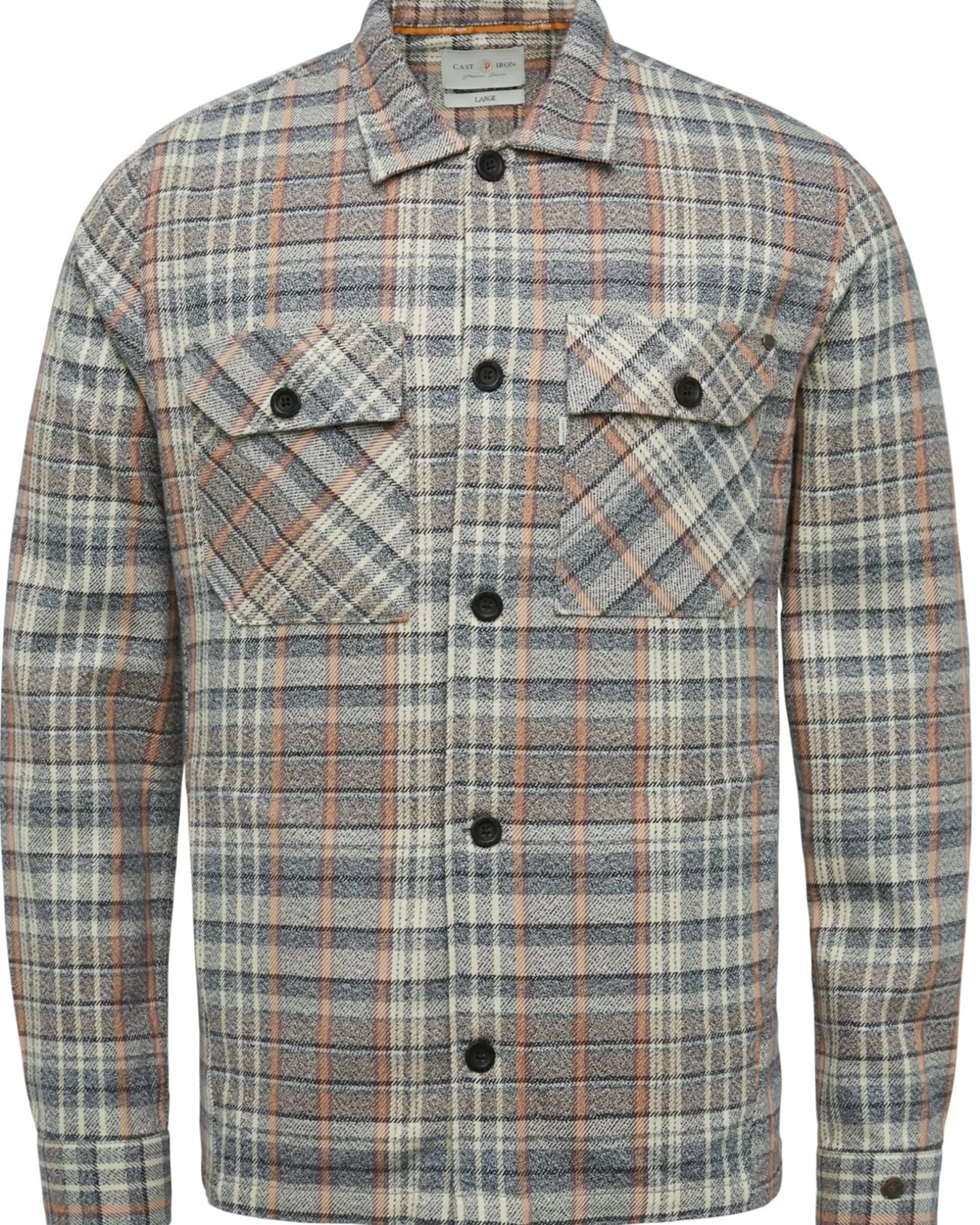 Casual Overhemd Lm>Cast Iron Flash Sale