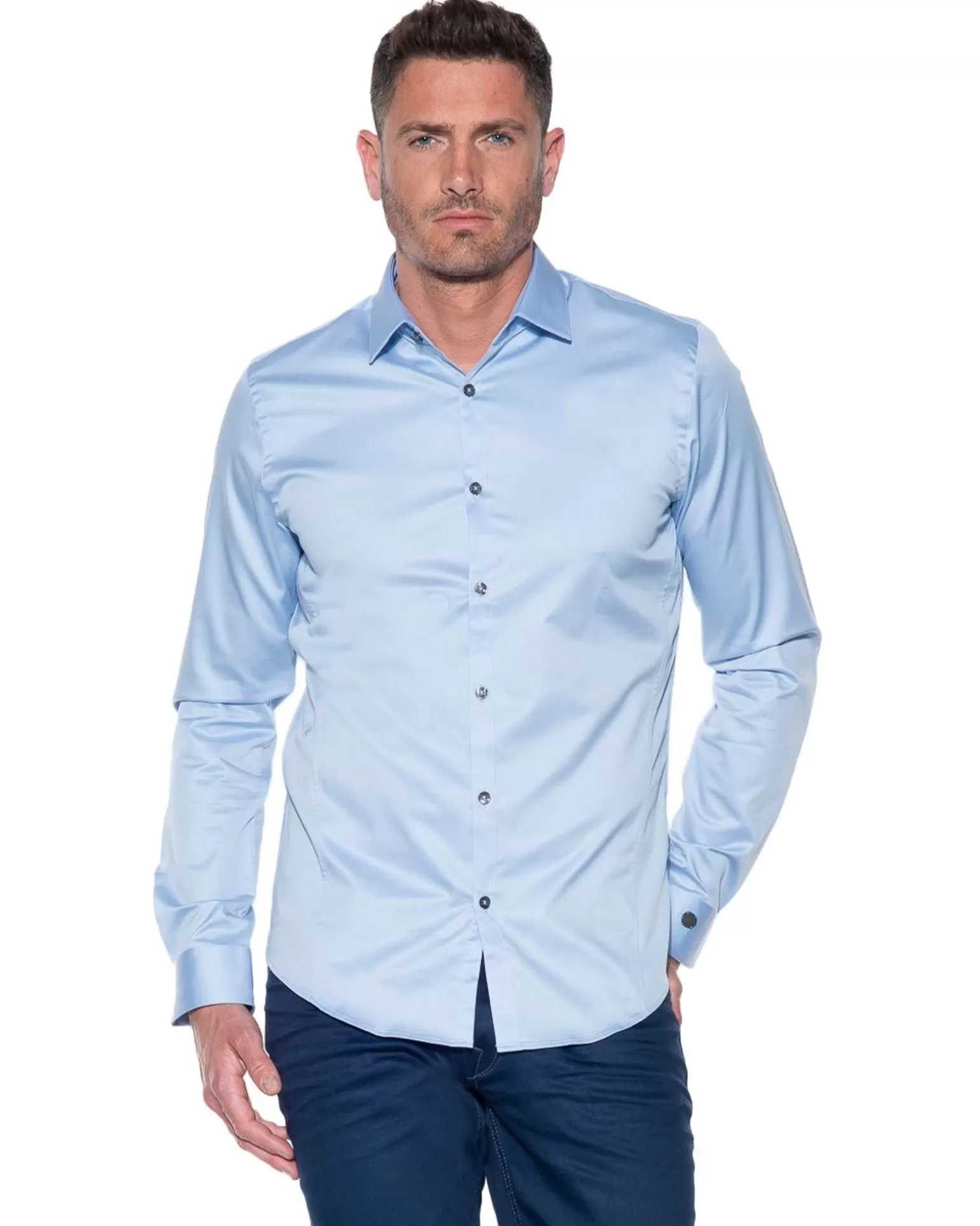 Cobra Casual Overhemd Lm>Cast Iron Online