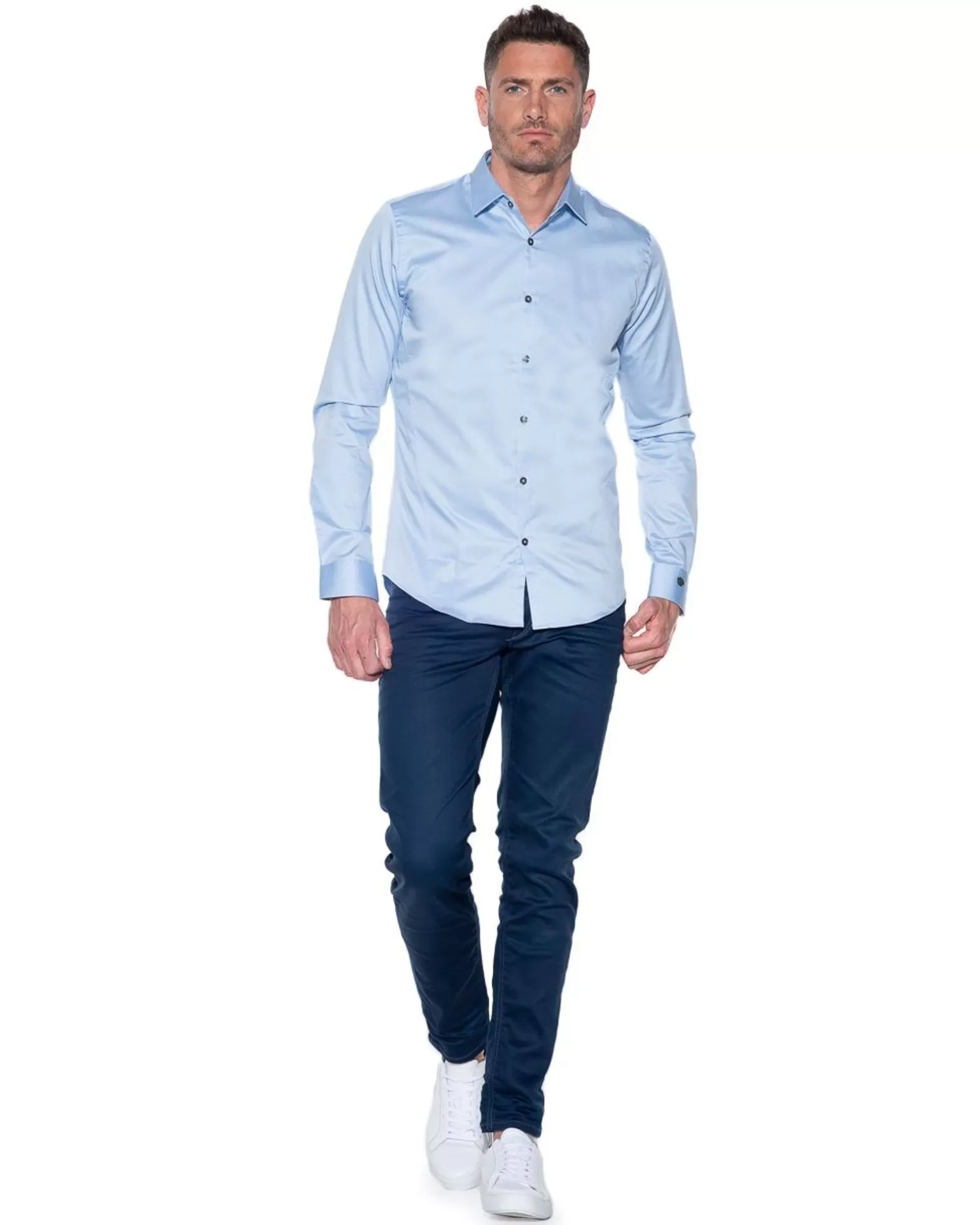 Cobra Casual Overhemd Lm>Cast Iron Online