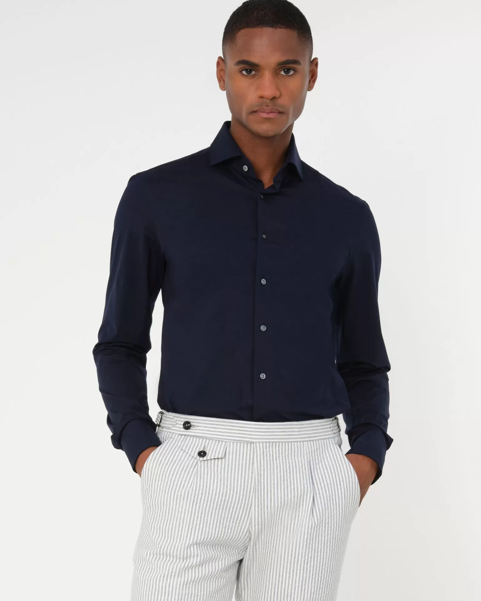 Jersey Overhemd Lm>Dutch Dandies Fashion