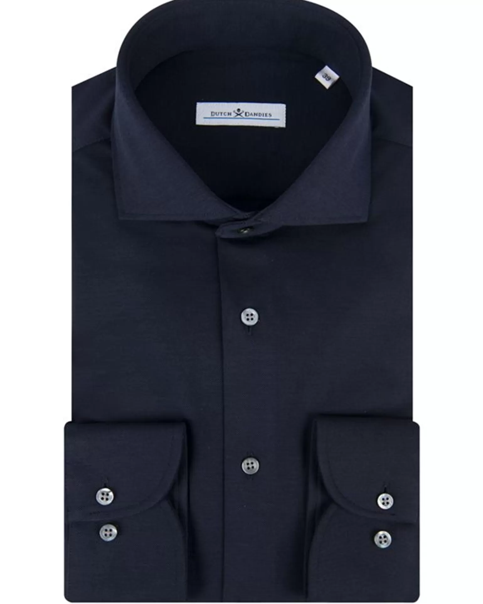 Knitted Slim Fit Overhemd Lm>Dutch Dandies Flash Sale