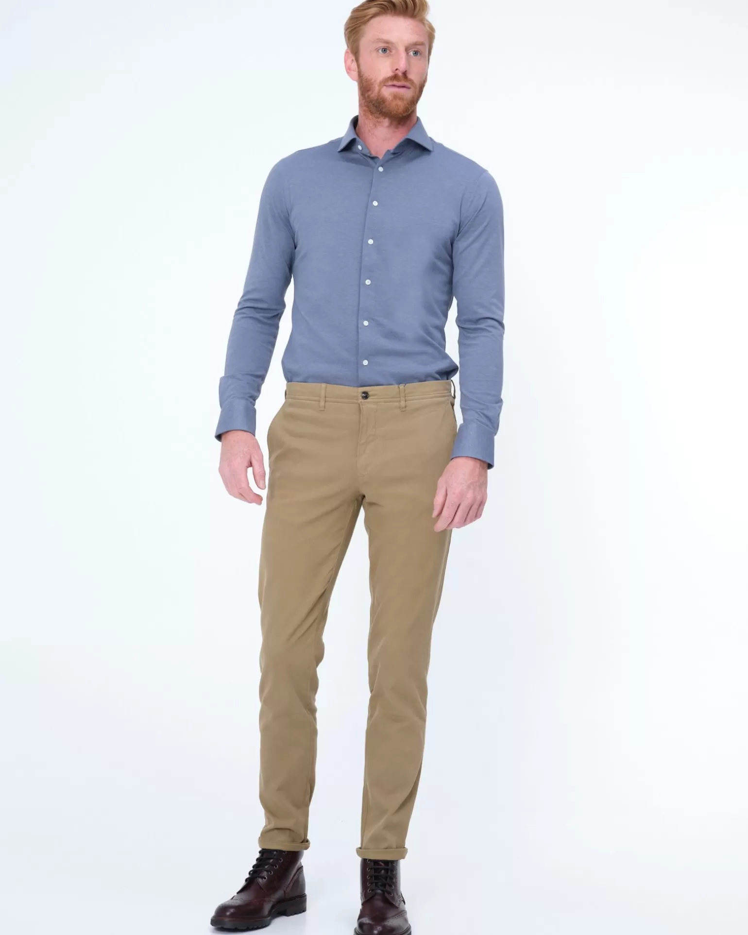 Knitted Slim Fit Overhemd Lm>Dutch Dandies Cheap