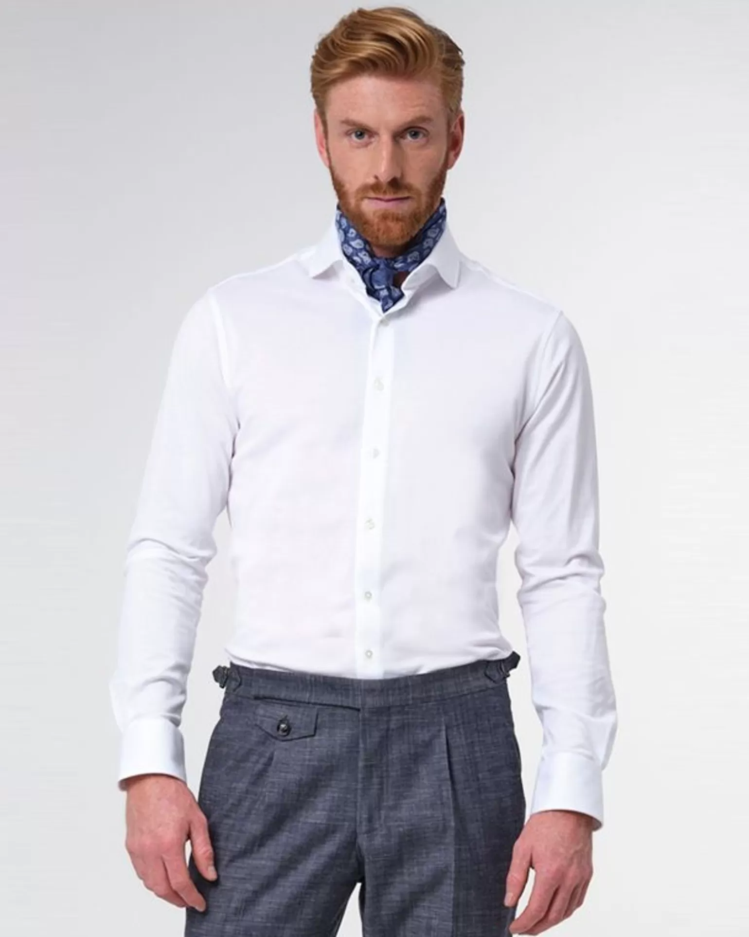 Knitted Slim Fit Overhemd Lm>Dutch Dandies Online