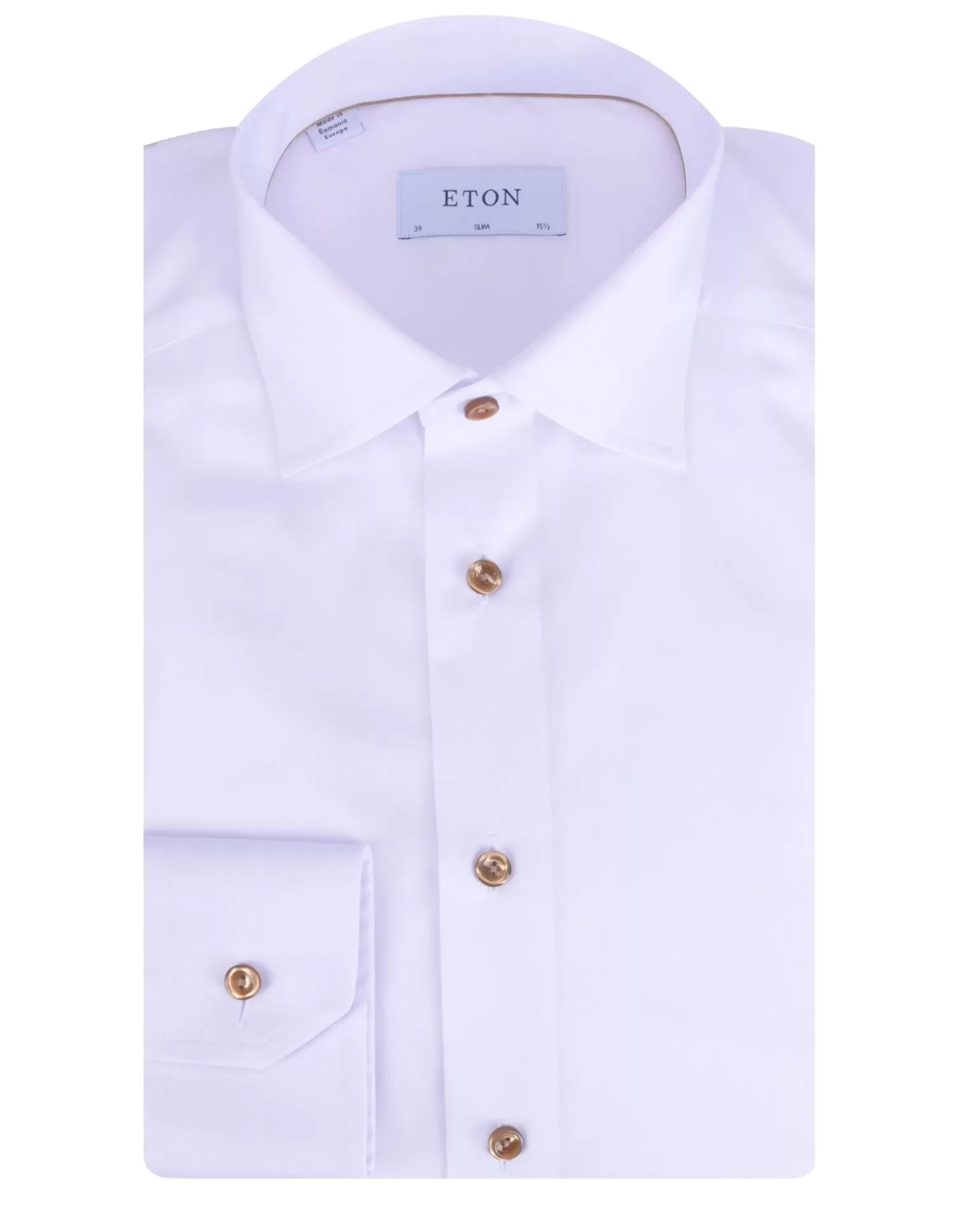 Slim Overhemd Lm>ETON New