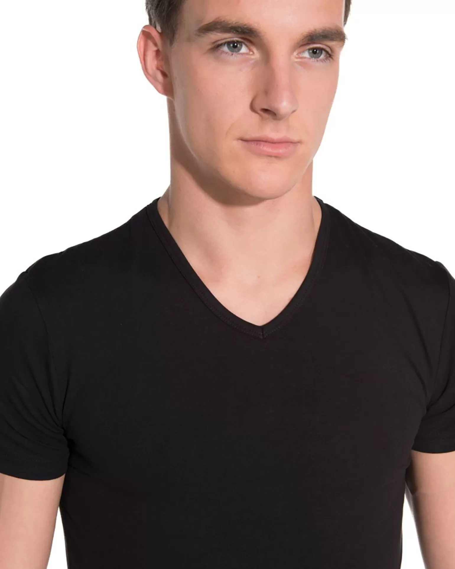 Slim Fit T-Shirt V-Hals>Garage Cheap