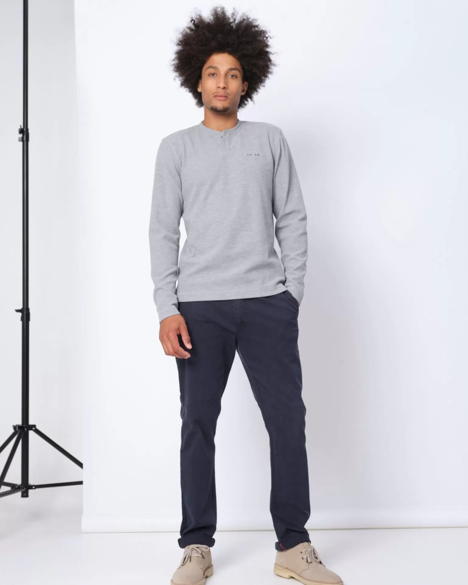 Julian T-Shirt Lm>J.C. RAGS Fashion