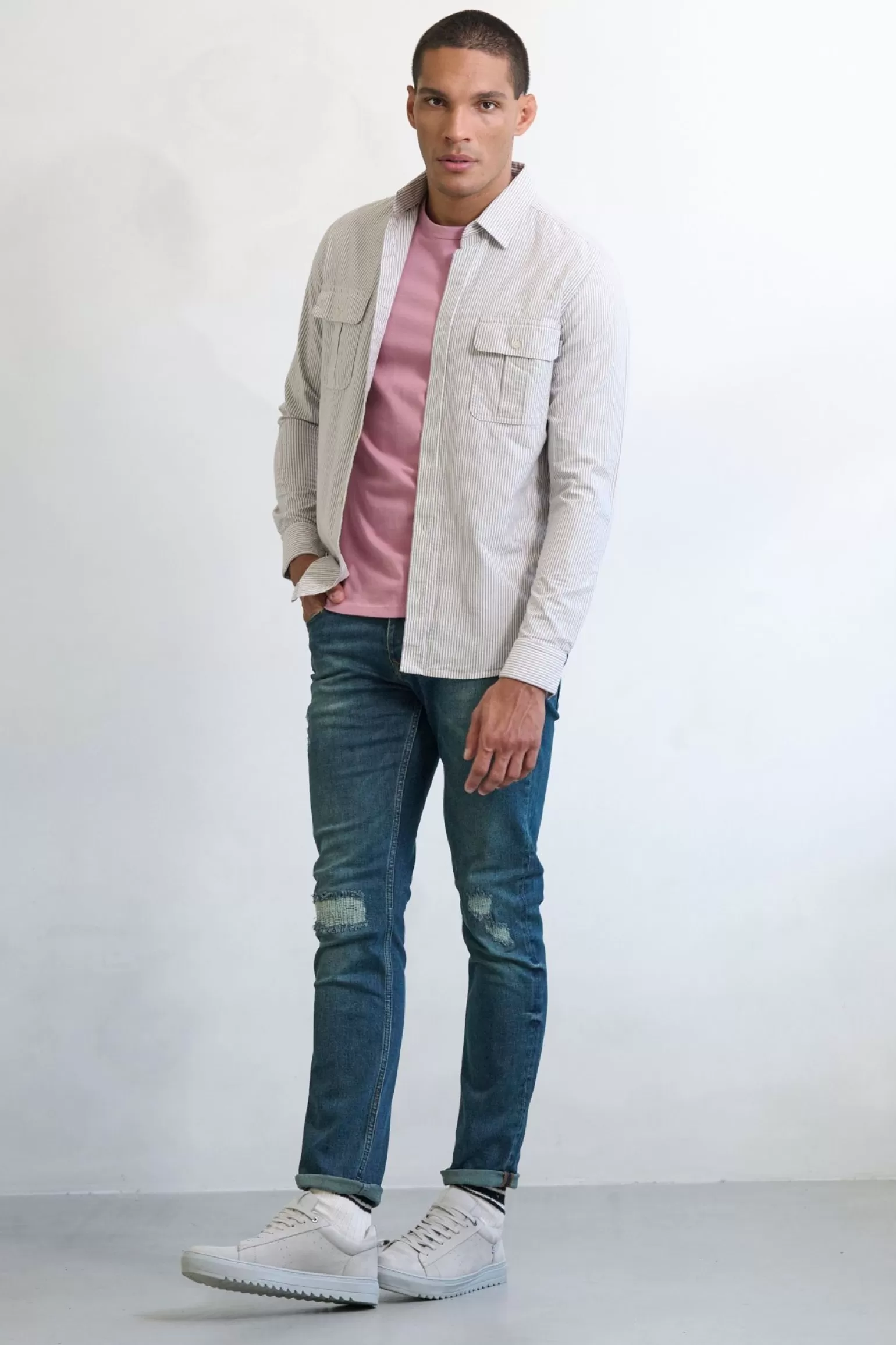 Ruster Casual Overhemd Lm>J.C. RAGS Online