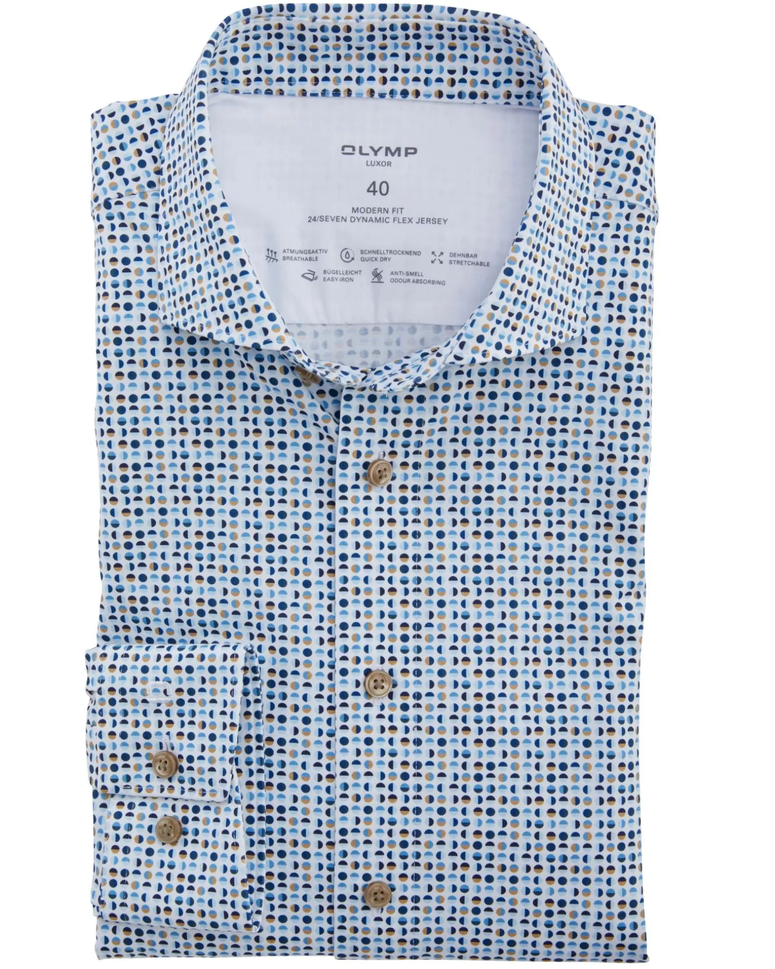 Luxor 24/7 Modern Fit Overhemd Lm>OLYMP Hot