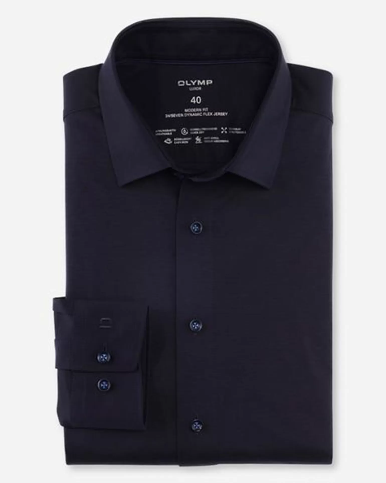 Luxor 24/7 Modern Fit Overhemd Lm>OLYMP Fashion