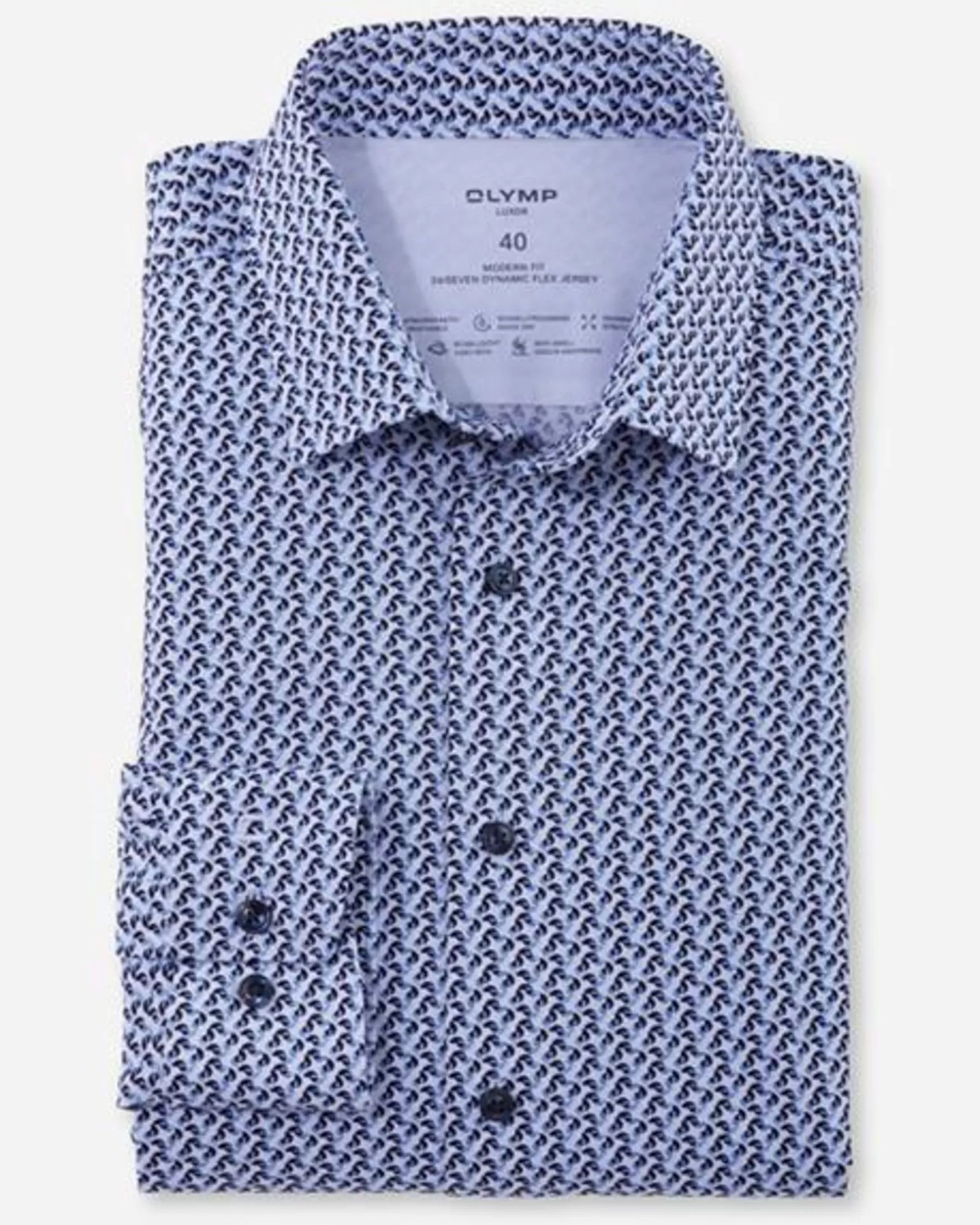 Luxor 24/7 Modern Fit Overhemd Lm>OLYMP Sale