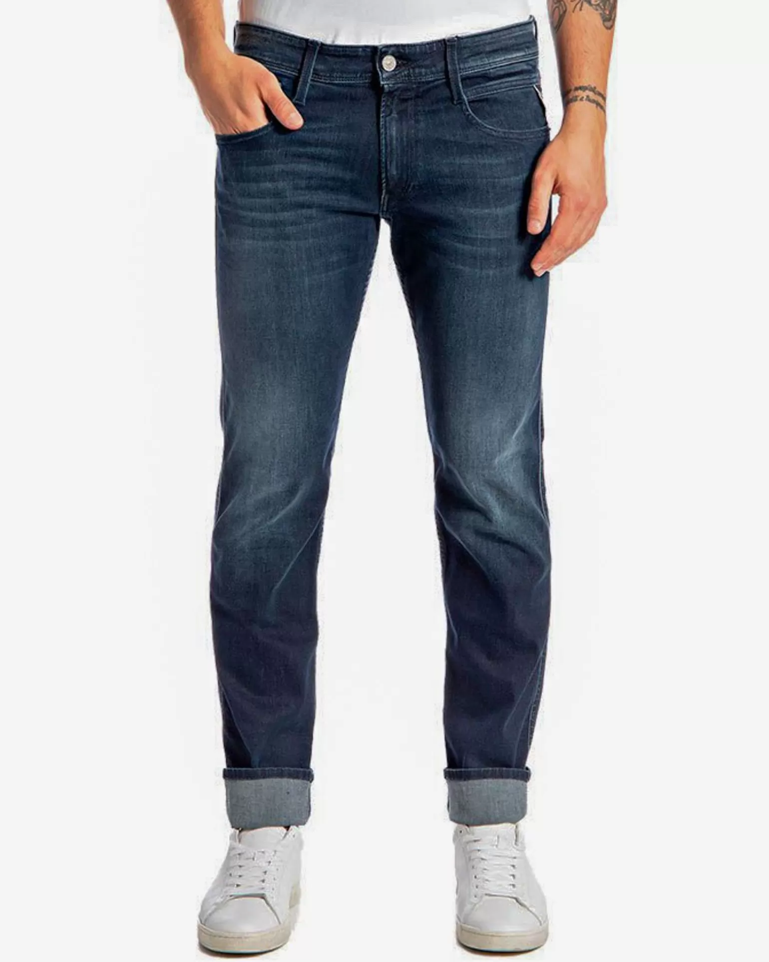 Anbass Powerstretch Jeans>Replay Clearance