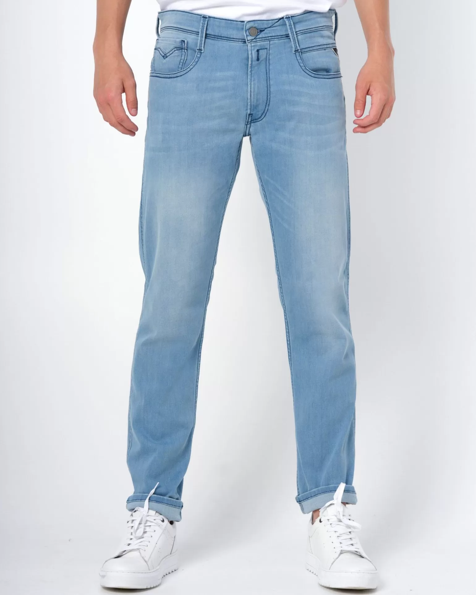 Anbass Powerstretch Jeans>Replay Sale