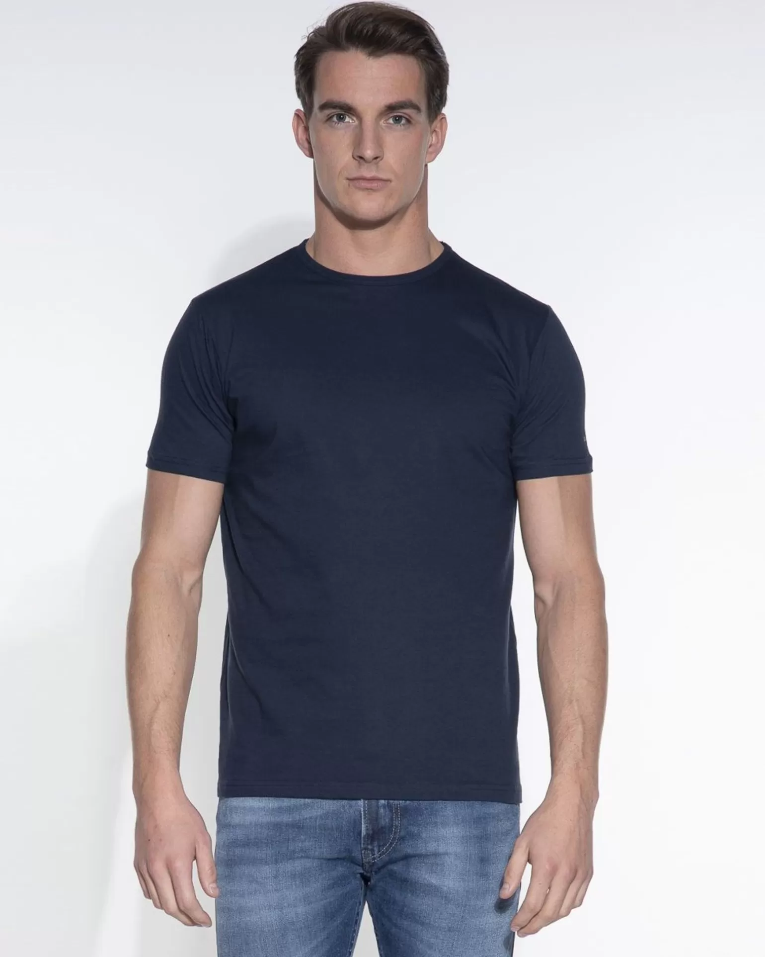 Regular Fit T-Shirt Ronde Hals 2-Pack>Slater Fashion