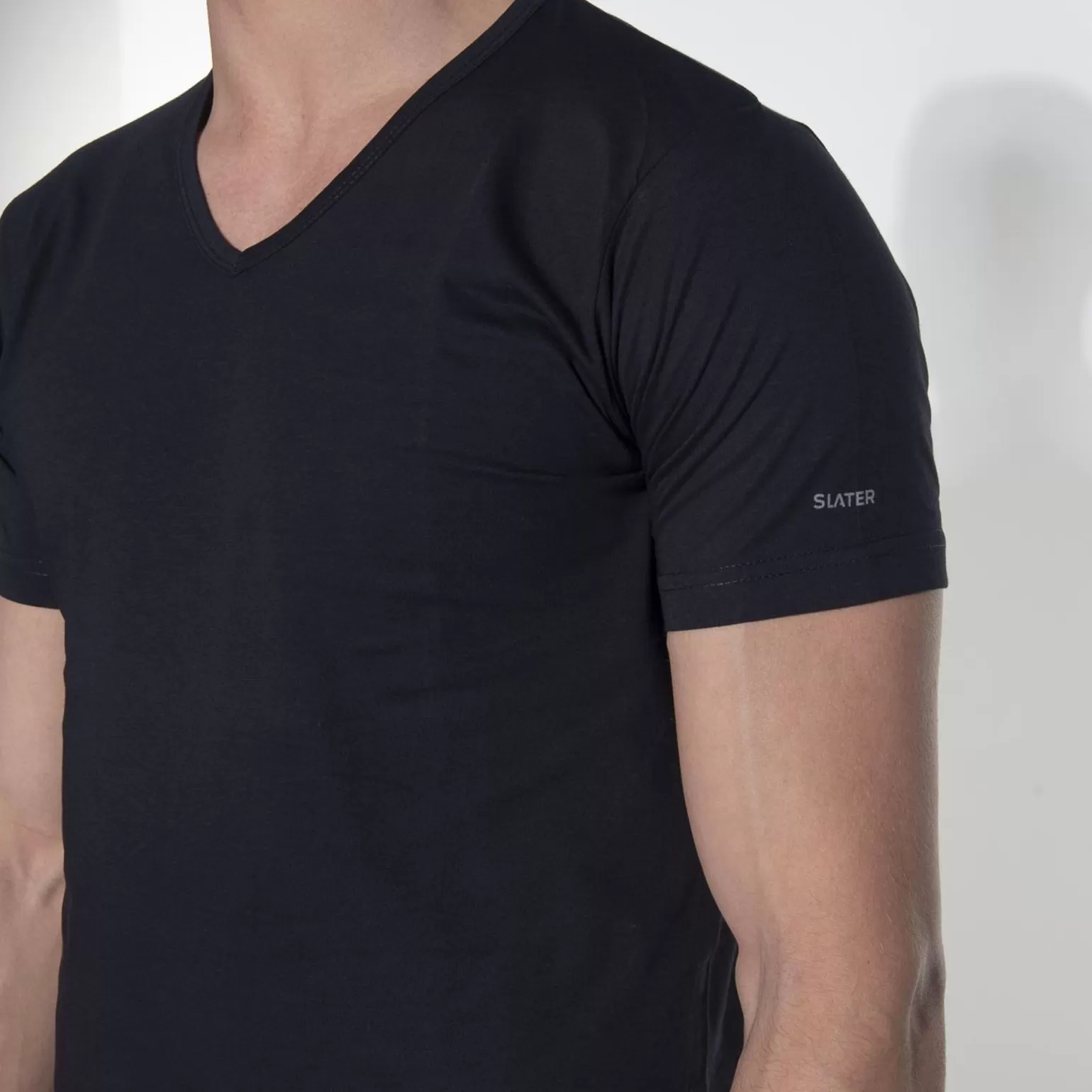 Regular Fit T-Shirt V-Hals 2-Pack>Slater Online