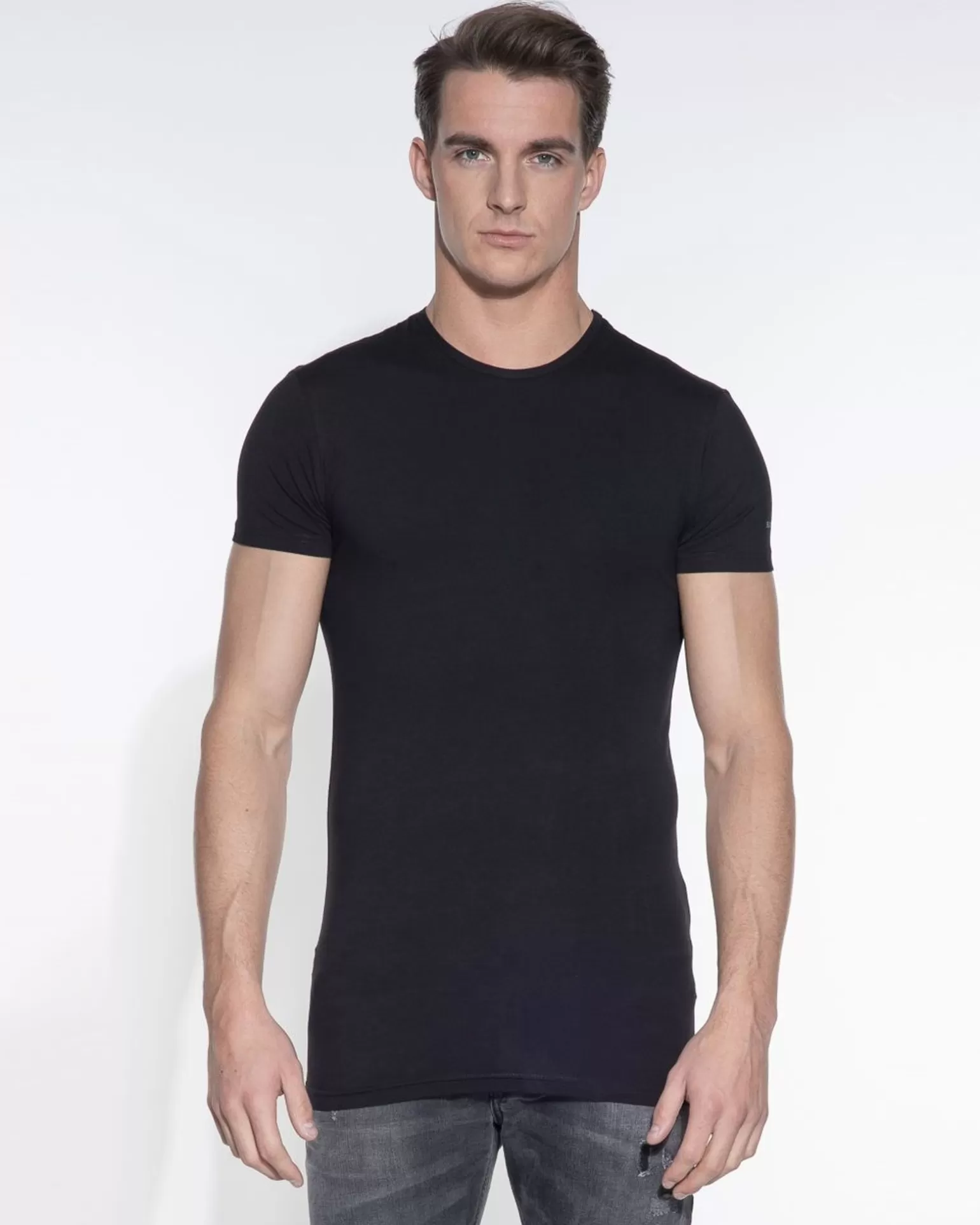 Stretch T-Shirt Ronde Hals 2-Pack>Slater Discount