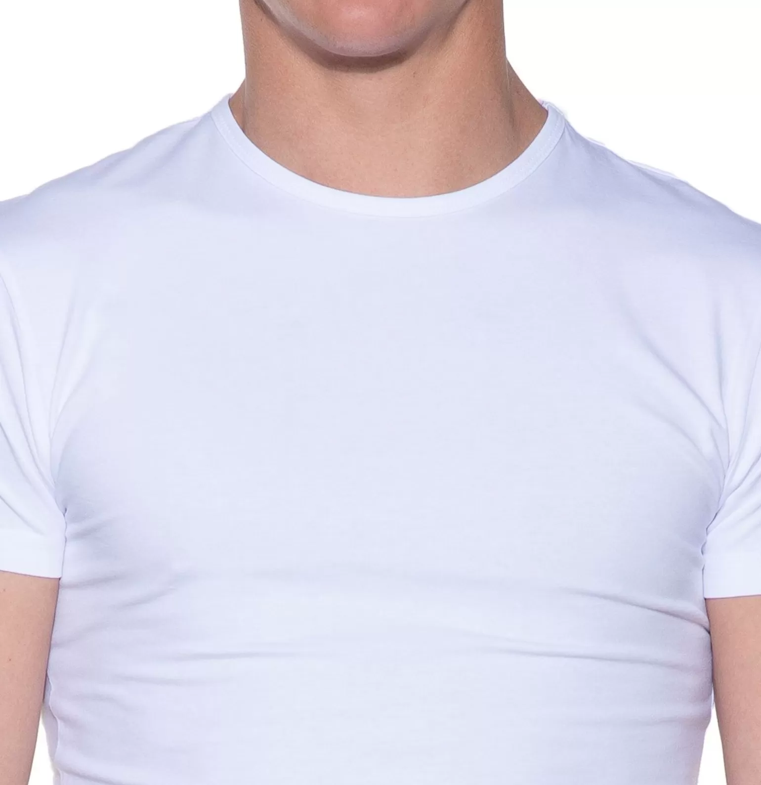 Stretch T-Shirt Ronde Hals 2-Pack>Slater New