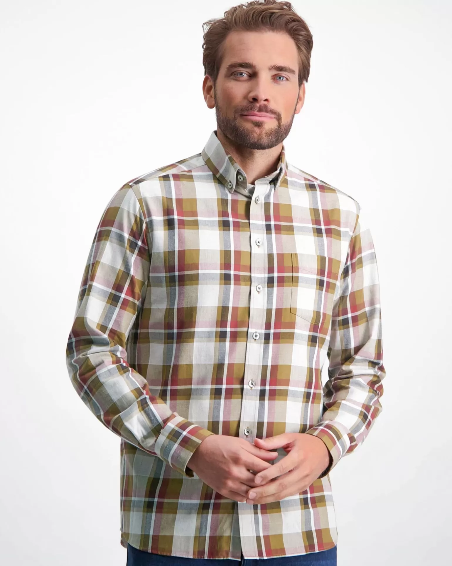 Casual Overhemd Lm>State of Art Fashion