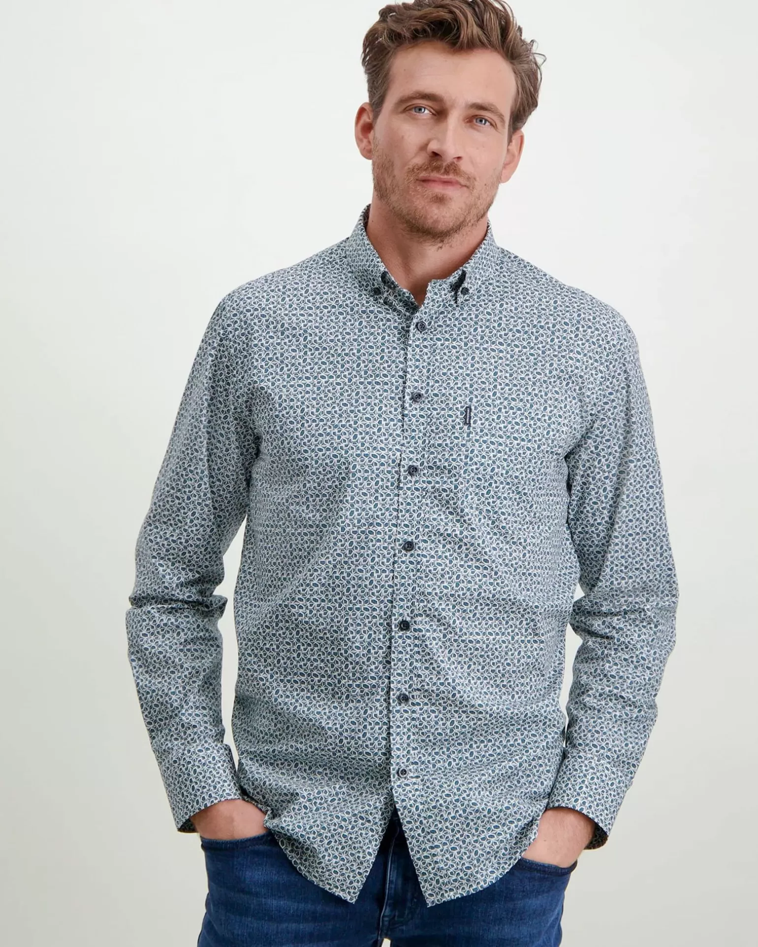 Casual Overhemd Lm>State of Art Outlet