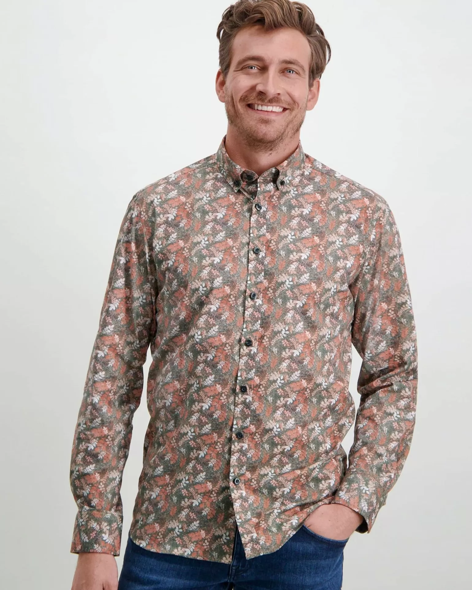 Casual Overhemd Lm>State of Art Shop