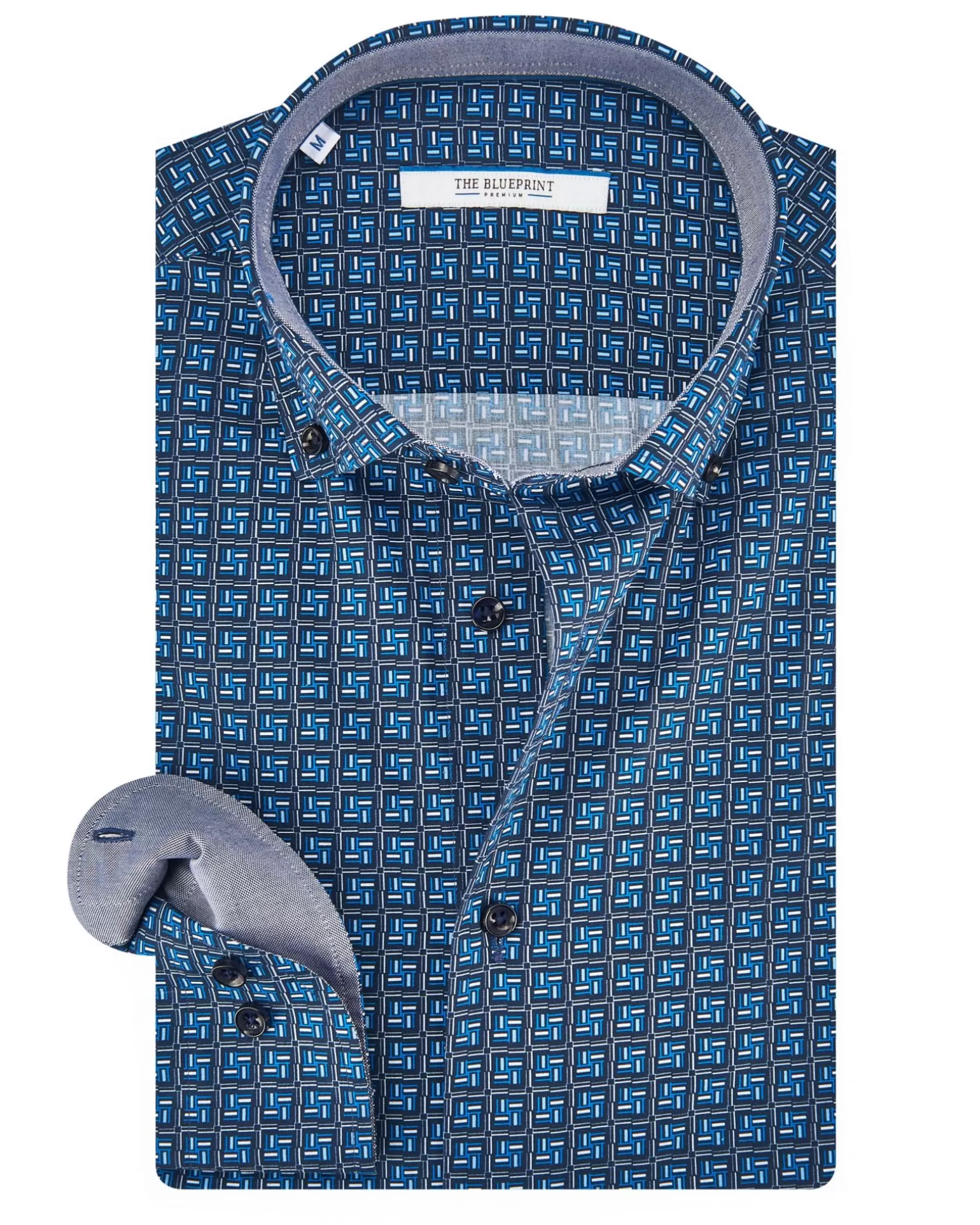 Trendy Overhemd Lm>The BLUEPRINT Premium Flash Sale