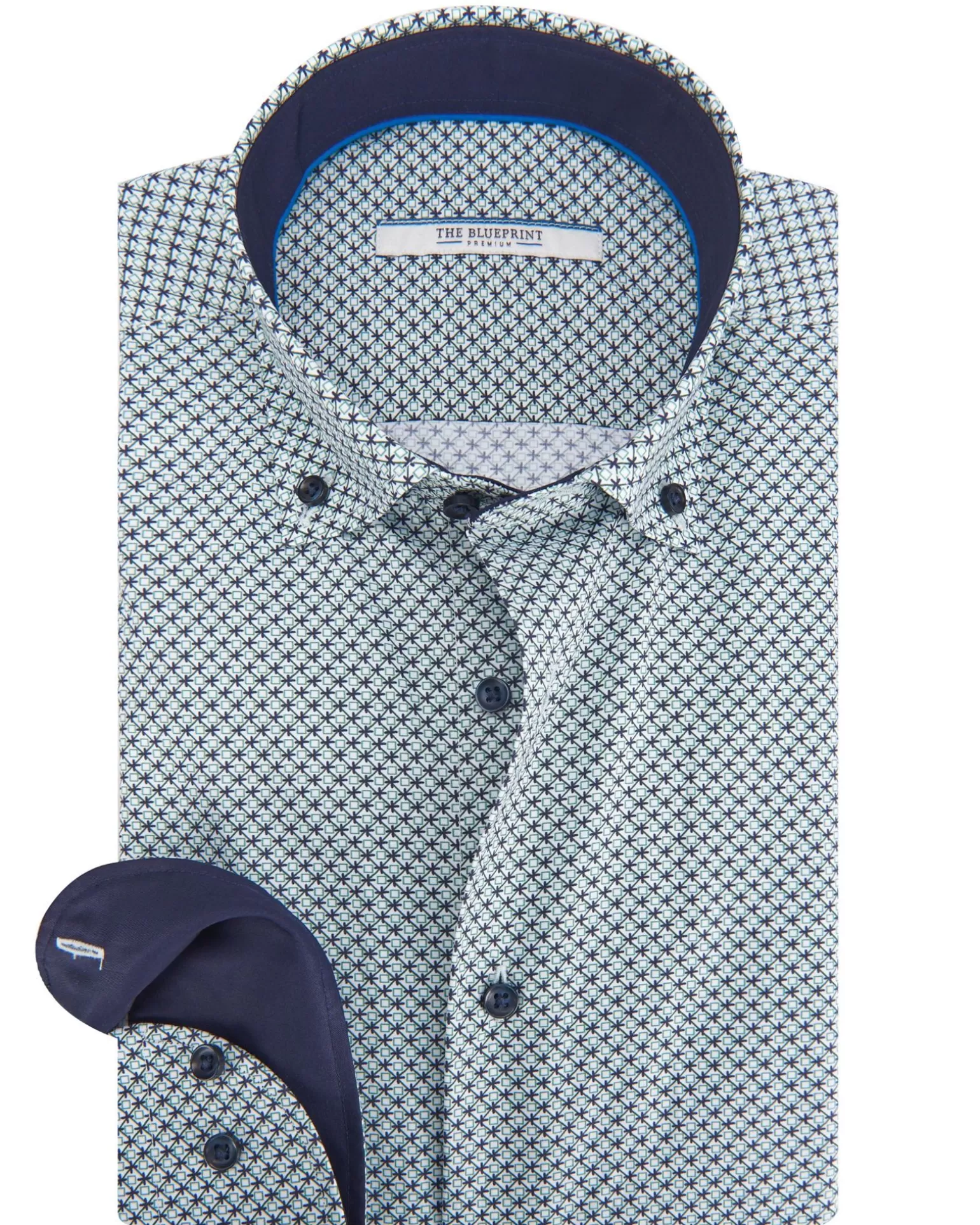 Trendy Overhemd Lm>The BLUEPRINT Premium Store