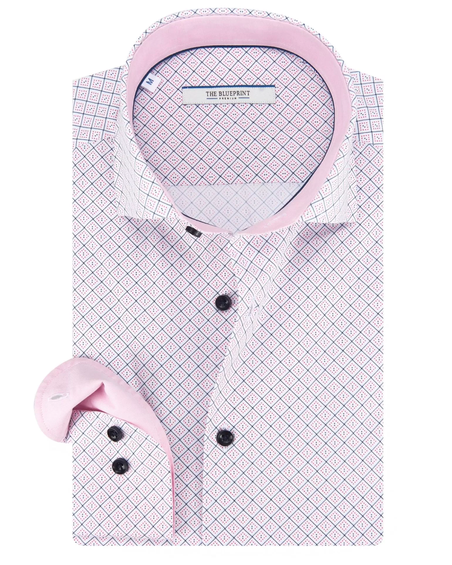 Trendy Overhemd Lm>The BLUEPRINT Premium Discount